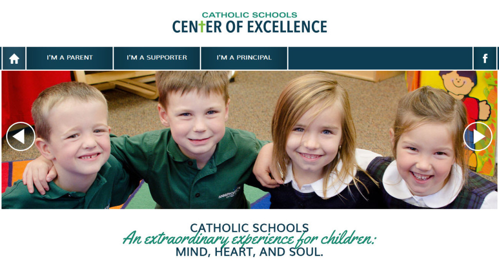 LOGO LEADERS catholic schools center of excellence