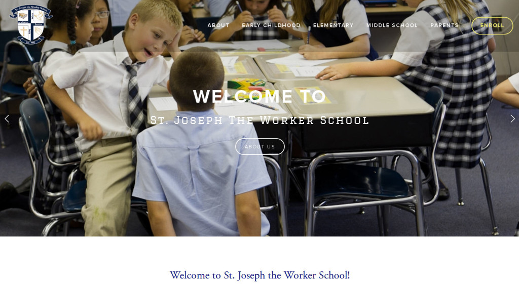 St. Joseph the Worker [Healey Catholic Schools Week Post]